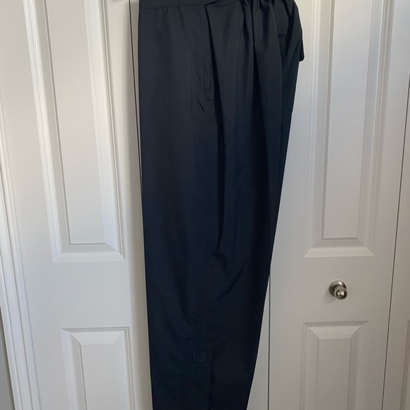 FootJoy DryJoy Red and Black Rain Jacket Windbreaker and Matching Pants - Picture 7 of 11